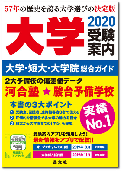 大学受験案内 年度用 晶文社